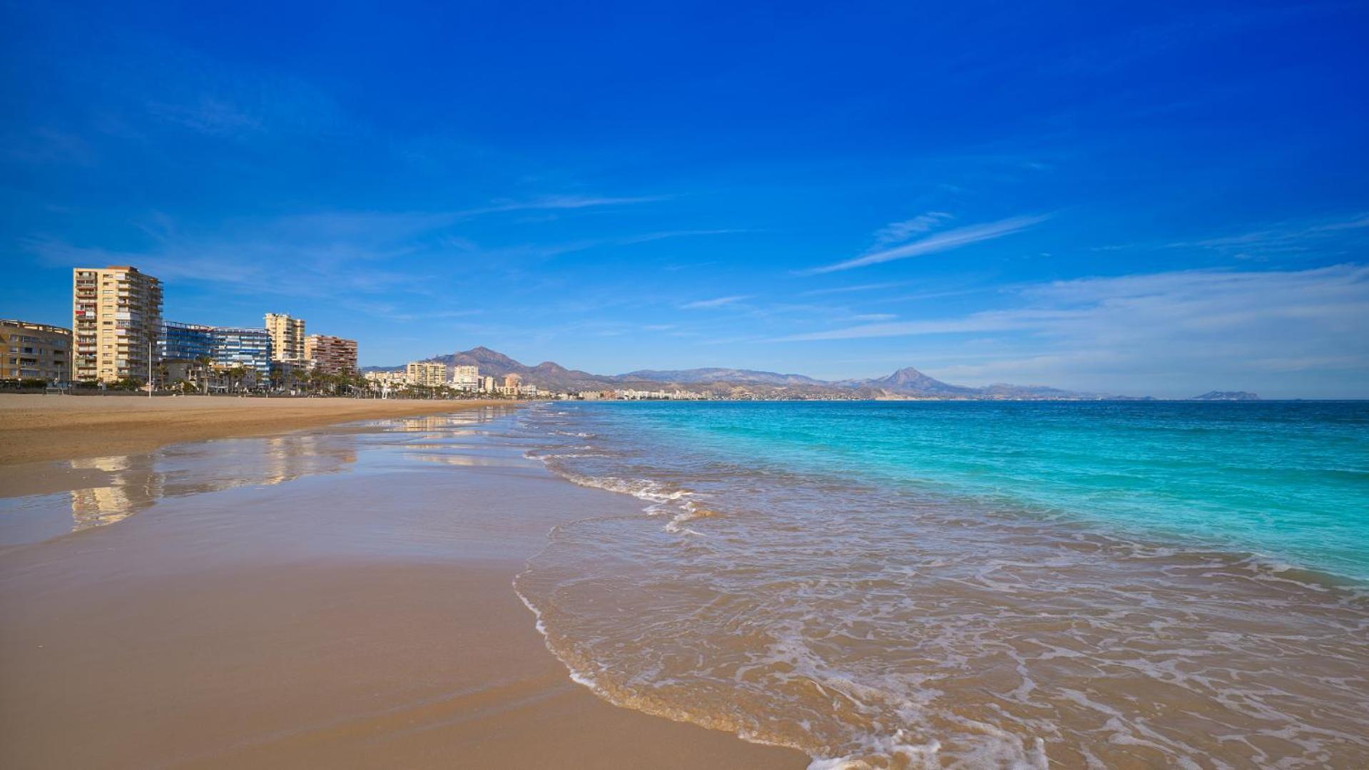 Atico A 50M Del Mar. Parking Gratis. A/C El Campello Exterior foto